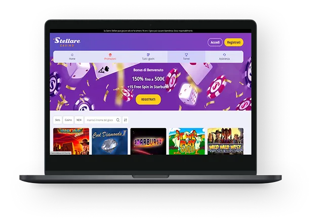 Stellare Casino Desktop